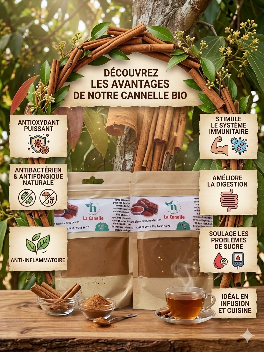 Avantages cannelle bio